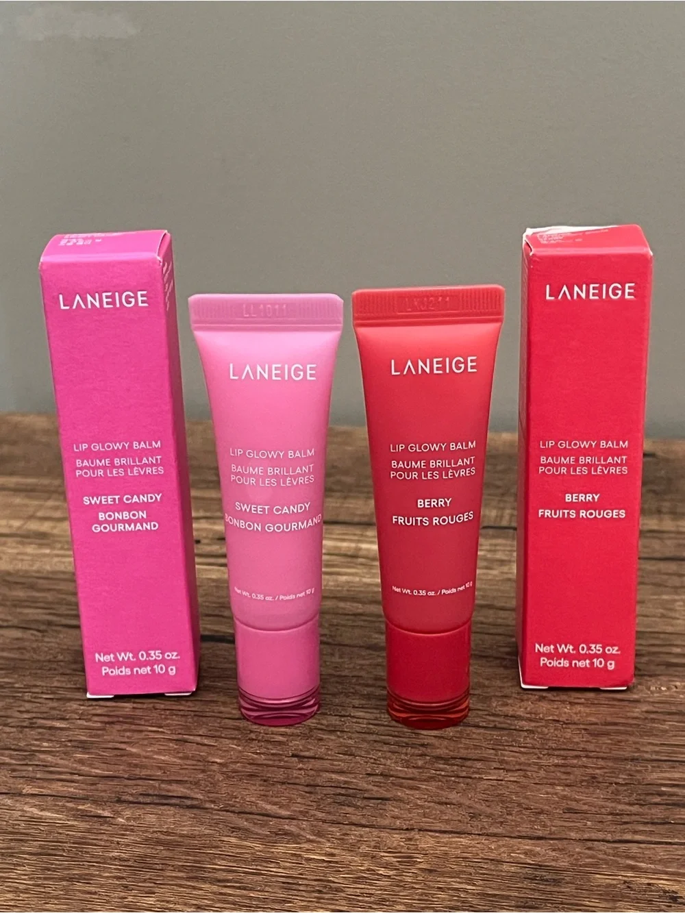 LANEIGE Lip Glowy Balm Duo — Sweet Candy & Berry